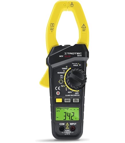 AIOMEST Stroomtang 570T-APP True-RMS - AC/DC 1000A - Bluetooth - Multimeter Spanning Weerstand