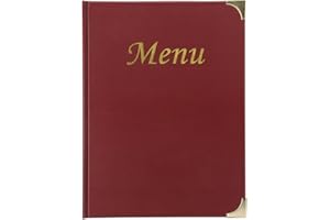 Porta menús Securit Basic Burdeos 31,5 x 24 cm