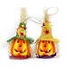 Produktbild aloiness Halloween Glühendes Vogelscheuche Kürbis-Licht Bar Haunted House Tanzparty glühenden Geist Batteriebetriebene Festbeleuchtung für Indoor