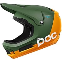 POC Coron Air Spin - Casco de bicicleta - verde/naranja Contorno de la cabeza M-L | 55-58 2018