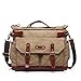 Produktbild Sucastle Canvas Tasche Urlaubsreisen Schulter Messenger Multifunktionspaket Sucastle Farbe: Khaki Größe: 41x28x13cm