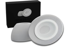 Nearplugs Version 2.0 - Memory Foam Ohrstöpsel für Apple AirPods Pro (Generation 1 & 2) | 3 Paare | Bessere Passform & Komfort | Aufsätze