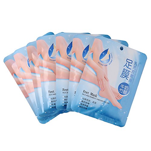 7 Pairs Pedicure Socks Foot Peeling Renewal Mask Foot Care Exfoliator Socks Foot Mask Remove Dead Skin Cuticle
