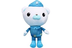 IFHDO Peluche Jouet, 30 CM Barnacles Jouet en Peluche de Corps The Octonauts en Poupées Jouet Étreignant de Dessin Animé Doux, CadeauEnfant Noël Anniversaire Copine Decor Chambre Enfant