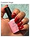 AIMEILI Soak Off UV LED Gel Nail Polish - Pillar Box Red (064) 10ml