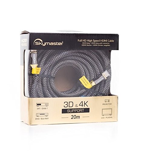 Preisvergleich Produktbild Skymaster H376 HDMI Kabel Gold