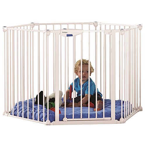 Lindam Safe and Secure Metal Play Pen White