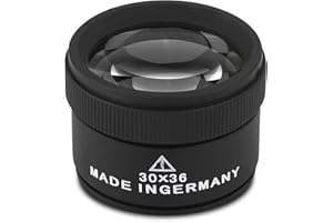 ‎SONEW Sonew Lupa do biżuterii 30-krotne narzędzie do okularów Wyprodukowano w Niemczech do naprawy zegarków jubilerskich