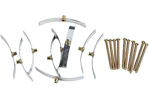 Eawfgtuw Kit di riparazione per scatole da parete, 10 pezzi, viti di montaggio a bussola fisse, kit di fissaggio per prese, riparazione prese a muro per prese allentate Set di strumenti di riparazione