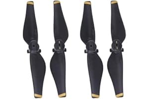 Jadpes Hélices, 2 Colores 2 Pares/Juego CW CCW Hélices reforzadas con Fibra de Carbono Quadcopter para repuestos de Aviones no tripulados Mavic Air Parte Principal(1#)