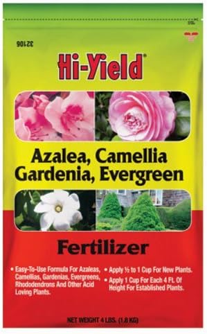 Voluntary Purchasing Group 32106 Azalea, Camilla, Gardenia, Evergreen Fertilizer, 4-8-8, 4-Lbs. - Quantity 12