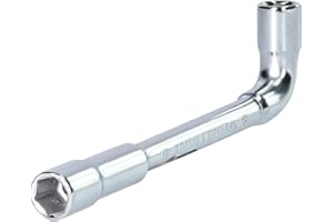 BRILLIANT TOOLS BT015008 Chiave a bussola doppia, curvata, 8 mm [Powered by KS TOOLS]