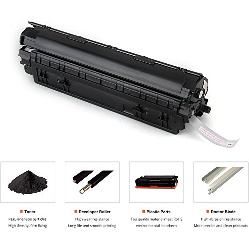 Cool Toner kompatibel Toner CF279A 79A fuer HP LaserJet Pro MFP M26nw M26a, HP LaserJet Pro M12w M12a, 1000 Seiten,2-Pack,Schwarz - 3