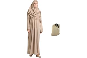Prien Gebetskleidung Für Frauen Mit Rosenkranz Tasche Hijab, Islam Damen Kleidung Set, Abaya Kopftuch, Muslim Kleider, Khimar
