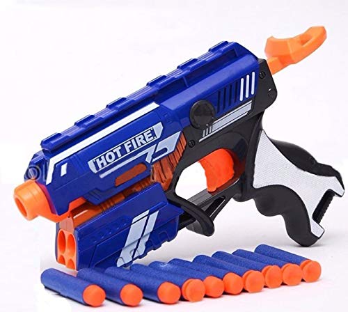 Gooyo Realistic Airsoft Gun Blaze Storm Toy Pistol Soft Toy Gun with Bullets and 10 Foam Bullets Gun Toys for Boys Kids Toys