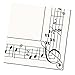 Produktbild mugesh Servietten Sonata - Schönes Geschenk für Musiker