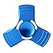 Price comparison product image 3-5 Mins Fidget Spinner EDC Hand Fidget Toy, Multicolour Aluminium Blue Colour Spinner Electroplating Alloy Stress Reducer High Speed R180 Stainless Steel Bearing Finger Indigo Design Relief Toys for Focus, Killing Time, Kids and Adults, Best for Birthday