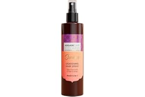 Arganicare | Summer Care | Spray Éclaircissant | Huile de Monoï | Effet Soleil Naturel | Tous Types de Cheveux | 250 mL