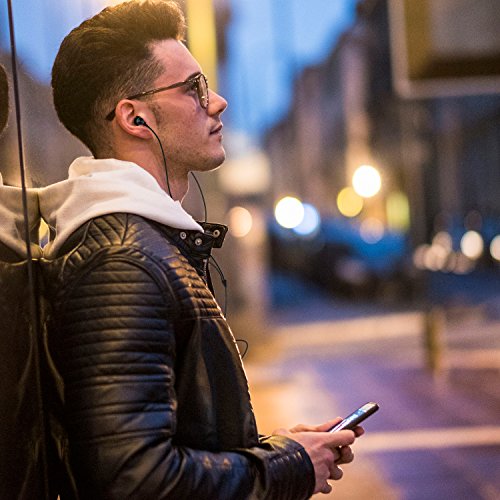 In Ear KopfhÃ¶rer Bass Kabelgebundene Headsets - SURWELL In Ears KopfhÃ¶rer In Ear bass mit 3,5mm Klinkenbuchse fÃ¼r iPhone Samsung andere Smartphones (Schwarz)