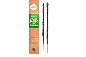 AROMASENSES Incienso Natural Ecológico Serie Palo Santo Sagrada Madre (Palo Santo con Romero)