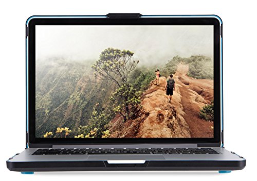 Thule Vectros Protective Bumper Schutzh  lle f  r MacBook Pro Retina 13 Zoll  mit Sturz-Schutz  schwarz