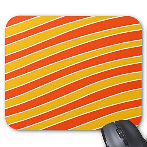 Preisvergleich Produktbild Sugee Mauspad / Mauspad mit Streifenmuster, Orange
