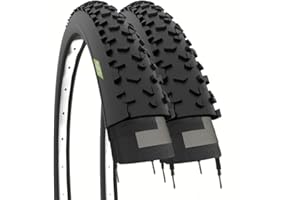 ECOVELO EBC27MBE, COPERTONI MTB Unisex Adulto, Nero, 27,5 Pollici
