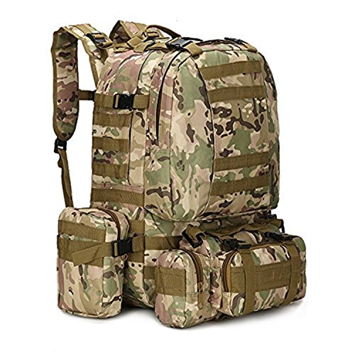 Mcdobexy Tactical MOLLE Trekking Rucksacks 55L