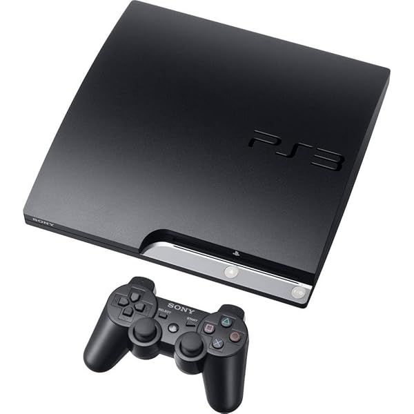 PlayStation 3 Slim Sony – PS3 Slim CECH-3004B – Fonctionnelle – Avec manette - Consoles