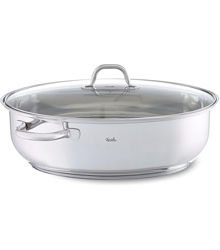Pentole Agnelli Professioneel aluminium 3 mm, hoge pan met twee handgrepen 18 cm zilver/zwart