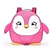 Produktbild Jian YA NA Baby-Sicherheits-Anti-verlorene Rucksack, Kleinkind-Nette Karikatur Penguin Gehen Sicherheits Rucksack mit Safetyleash Große Geburtstagsgeschenke Rosa