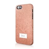 tiritas effect a tu medida  Personalizado Oro Rosa teléfono móvil Carcasa rígida Custom Tirita iniciales nombre texto Trendy Fashion regalo presente metálico con purpurina, plástico, 14, LG Nexus 5
