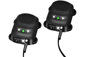 Loraffe 2 Pack Under Hood Animal Repeller Car Rat Repeller Rodent Repellent Ultrasonic Mouse Deterrent for 12V 24V Vehicle Automobile Get Rid of Mice in Car Engine with Ultrasound and LED Flashlights