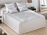 Cama 135 Tejidos JVR LaNovenaNube - Colcha edredón Daniela Cama 135 - Color Plata