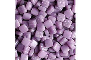 HOBBY ISLAND MOSAICS Glass Micro Mosaic Craft Tile Lilac