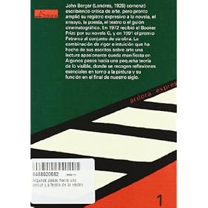 Algunos pasos hacia una pequeña teoria de lo visible