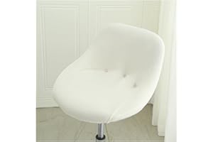 Mswborml Stampato Coprisgabello da Bar con Schienale Curvo, Elasticizzato Fodera per Sgabello da Bar, Girevoli Coperture per Sedie da Cucina con Fondo Elastico, Coperture per Sedie da Pub,A,2PCS