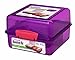 Produktbild Sistema 1,4 Liter "Lunch Cube" Brotdose Lunchbox 14 x 14 x 10 cm (B x T X H) (Lila)