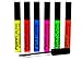 Full 6 Pack PaintGlow UV Neon Streak Hair Colour Mascara Festival Party Rave