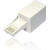 BT Plug to RJ11 Socket Cross Wired Adapter/ Converter