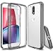 Produktbild Motorola Moto G5 Plus Hülle, Ringke FUSION kristallklarer PC TPU Dämpfer (Fall geschützt/ Schock Absorbtions-Technologie) für das Moto G5 Plus - Rauchschwarz
