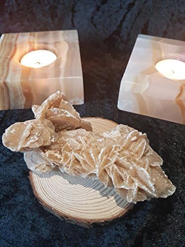 Desert Rose/Sand Rose Selenite Rough 6-10cm for Decoration, Energy Balance, Gifts for Weddings, for him, for her, Beautiful Mineral for Home and Office. Pagan Wiccan Ritual Altar Items