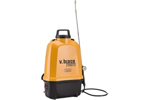 ORIGINALE VOLPI Pompa a spalla elettrica V.Black E-Pro 16 L Volpi Batteria al litio