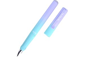 ‎MCNEILL McNeill - Ghost Pen - Gradient - radierbarer Füllhalter für Schule & Alltag | Für Rechts- & Linkshänder | Thermisch radierbare Tinte, ergonomisch, nachfüllbar (Gradient blue berry)