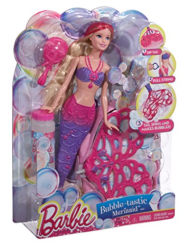 Imagen 9 de Barbie - Muñeca sirena burbujas mágicas (Mattel CFF49)