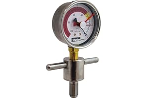 MELARQT Racor RK19671 Vakuum-Messgerät, Unterbaumontage, 1 Stück