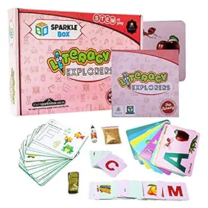 Sparklebox Literature Kit for Grade: Pre Nursery | Age:1-2 | 3 Amazing Learning Products Developing Vocabulary,Reading, Writing & Speaking Skills