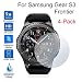 Produktbild Gehärtetes Glas Displayschutzfolie, für Samsung Gear S3 Frontier, Transparente HD Clear Display Schutz Folie Tablet, Full Cover Film, Explosionsgeschützte, 2 Stück, 4 Stück (4 Stück)