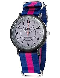 SO&CO Reloj 5002A.3 Azul / Rosa