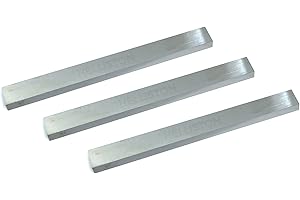 HELLISTON 3 Lames de rechange 65mm pour grattoir/racleur Bahco Ergo 665, Sandvik, Storch, Techno, Carbure de Tungstene